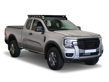 Ford Ranger T6.2 Wildtrak/Raptor Extended Cab (2023-Current) Slimline II Roof Rack Kit / Low Profile - Brixton 4x4 - Buy Online Now!